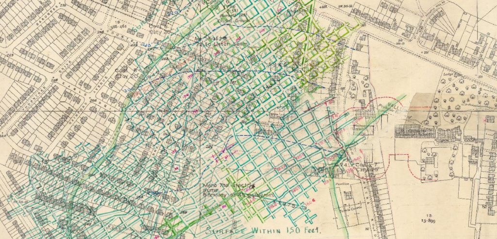 Scotswood Drift - Map
